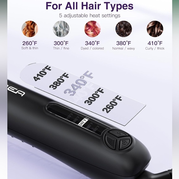 Rotating Curling Iron, 1inch Automatic Curling Iron, Rapid Heat - Picture 4 of 16